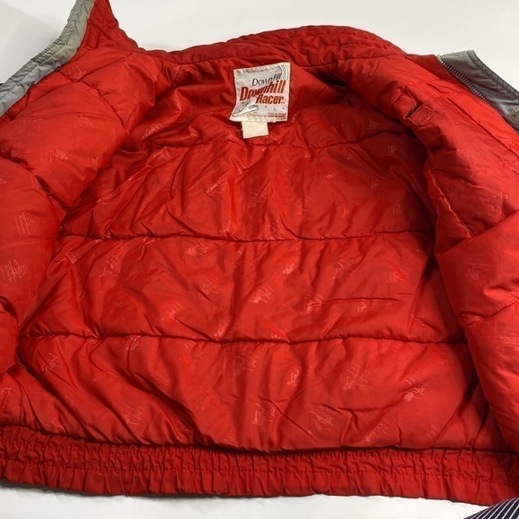 Vintage Downhill Racer Down Filled Puffer Jacket Men's Size Large - Picture 6 of 10